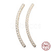 925 Sterling Silver Tube Beads STER-Q191-01D-S-1