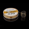 Eco-Friendly Round Copper Jewelry Wire CWIR-P001-01-0.6mm-6