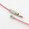 Steel Wire Necklace Cord X-TWIR-SW001-3-3