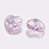 Faceted Glass Rhinestone Charms X-RGLA-F054-10x10-223-2