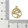 304 Stainless Steel Charms STAS-C097-39G-3