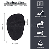 AHADEMAKER 6 Pairs 3 Colors Silicone Forefoot Insole Pads FIND-GA0002-59-2
