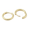 Rack Plating Brass Huggie Hoop Earrings EJEW-Q773-16G-2