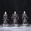 Ceramic Skull Backflow Incense Burner Smoke Waterfall Incense Holder JX840A-6