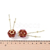 Handmade Polymer Clay Rhinestone Beads CLAY-H003-02G-02-3