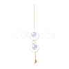 Hanging Crystal Aurora Wind Chimes HJEW-Z003-10-2