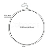 304 Stainless Steel Round Snake Chain Necklace for Men Women NJEW-YW0001-13-3