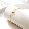Stainless Steel Star Link Bracelet for Women YU5117-1-2