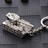 Plating Alloy Imitation Tank Keychain KEYC-PW0002-076-1