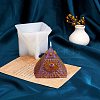 Pyramid Shape DIY Candle Silicone Molds DIY-SZ0007-16-4