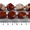 Natural Red Jasper Beads Strands G-C182-12-02-5