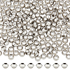 DICOSMETIC 200Pcs Rondelle 304 Stainless Steel Spacer Beads STAS-DC0015-10-1