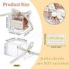 Square Transparent Acrylic Candy Gift Boxes CON-WH0088-15A-2