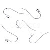 BENECREAT 925 Sterling Silver Earring Hooks STER-BC0001-34P-6