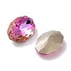 Glass Rhinestone Cabochons RGLA-G020-02B-D502-3