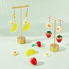 CHGCRAFT DIY Fruit Dangle Earring Making Kits DIY-CA0004-11-4