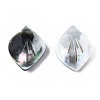 Natural Black Lip Shell Pendants SSHEL-S258-101A-2