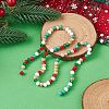 Christmas Theme Glass Beads Strands GLAA-YW0001-82A-2