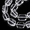 Natural Quartz Crystal Beads Strands G-T138-21-2