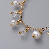 Beaded Necklace and Anklet Jewelry Sets SJEW-JS01052-7