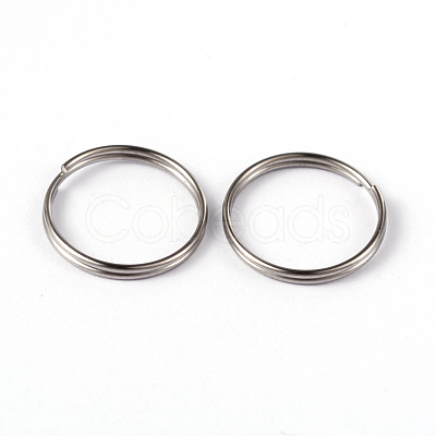 Tarnish Resistant 304 Stainless Steel Split Rings STAS-G130-40P-1