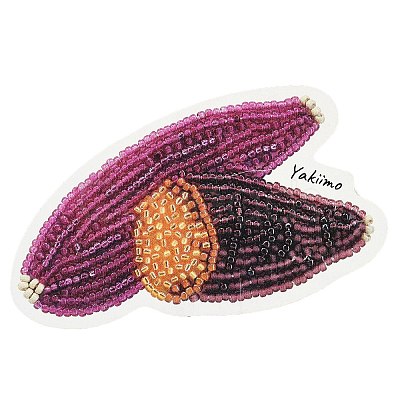 MIYUKI Seed Beads Walking Girls Brooch Making Kits DIY-H165-04A-1