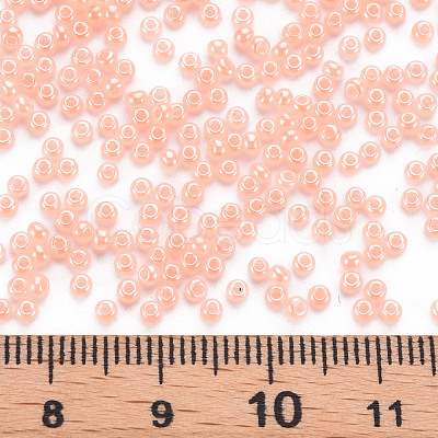 12/0 Imitation Jade Glass Seed Beads SEED-S049-A-021-1