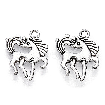 Tibetan Style Alloy Pendants TIBE-R317-001AS-LF-1