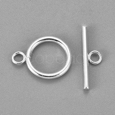 304 Stainless Steel Toggle Clasps X-STAS-H380-05S-1