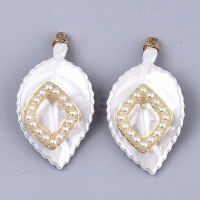 ABS Plastic Pendants KY-T018-11-1