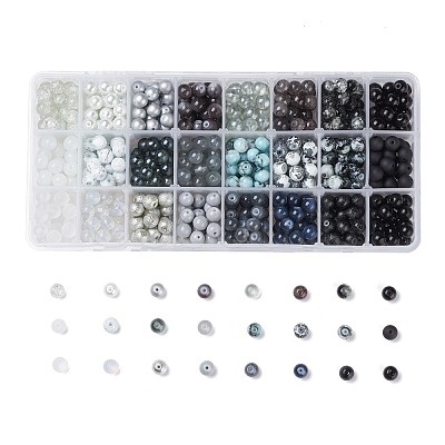 Mixed Style Glass Beads GLAA-JP0001-04C-1