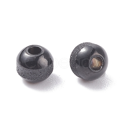 Textured 304 Stainless Steel Beads STAS-P306-01D-EB-1