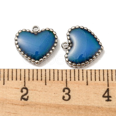 304 Stainless Steel Enamel Charms STAS-L022-094P-1