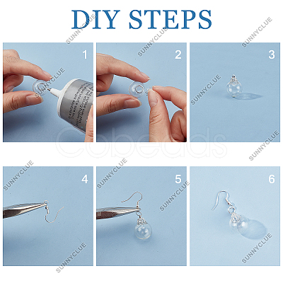 SUNNYCLUE DIY Dangle Earring Making Kits DIY-SC0001-71A-1