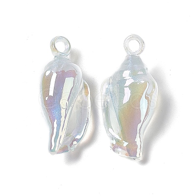 UV Plating Acrylic Pendants PACR-M003-09E-1