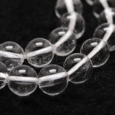 Natural Quartz Crystal Beads Strands G-D840-61-12mm-1