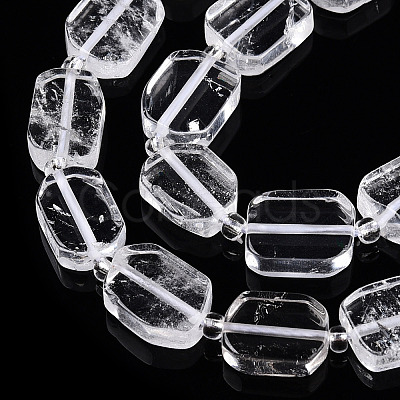 Natural Quartz Crystal Beads Strands G-T138-21-1