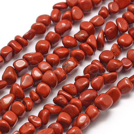 Natural Red Jasper Beads Strands G-F465-36-1