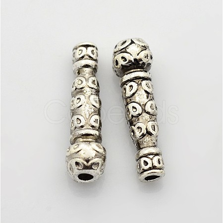 Tibetan Style Alloy Beads X-LF0688Y-1