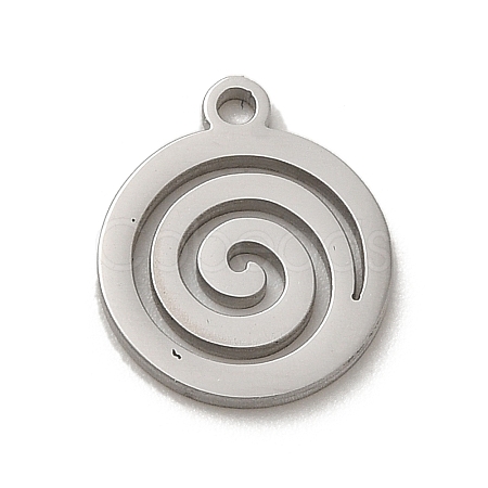 Non-Tarnish 304 Stainless Steel Pendants STAS-O005-22P-1