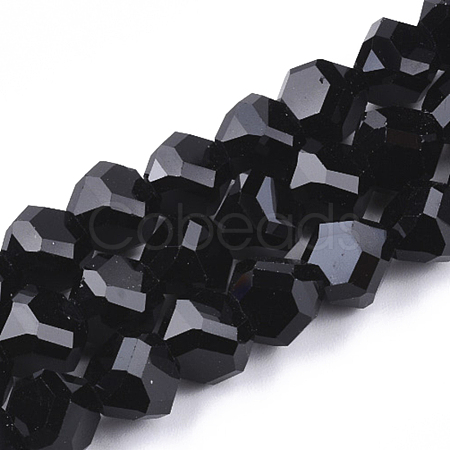 Solid Color Glass Beads Strands GLAA-T006-04B-01-1