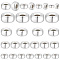 PandaHall Elite 35Pcs 4 Style 925 Sterling Silver Spacer Beads, Rondelle, Silver, 3.5~6.5x1.5~3mm, Hole: 1.4~2.8mm