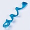 Fashion Women's Hair Accessories, Iron Snap Hair Clips, with Chemical Fiber Colorful Hair Wigs, Dodger Blue, 50x3.25cm