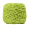 Mohair Yarn, for Weaving, Knitting & Crochet, Green Yellow, 1.5~2mm, about 150g/skein