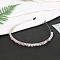 Natural Rose Quartz Hair Bands, Hair Accessories for Woman Girls, 150x130x5mm