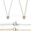 Unicraftale 304 Stainless Steel Pendant Necklaces NJEW-UN0001-02-1