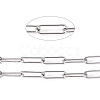 304 Stainless Steel Paperclip Chains CHS-L022-02P-1