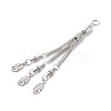 Tibetan Style Alloy Curb Chain Tassel Big Pendants FIND-I025-01F-2