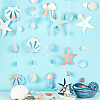   3 Bags 3 Style Paper Under the Sea Garland DIY-PH0009-98-5