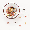 Rondelle Eco-Friendly Brass Spacer Beads KK-SZ0001-01-NR-3